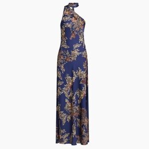 Hemant & Nandita Leela Bias-Cut Maxi Dress